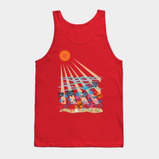 Under the sea there is a beautiful life Tank Top